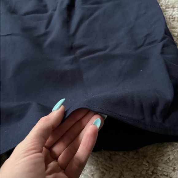 Worthington sophisticated high end thick Navy Pencil Skirt for Women - Picture 2 of 7